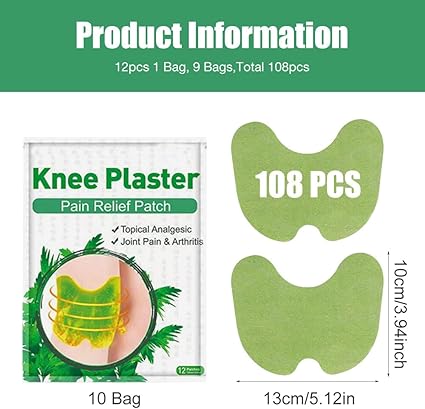 🤕PARCHES PARA EL ALIVIO DEL DOLOR DE CUERPO Y ARTICULACIONES🤕¡SUPER PROMO X 108